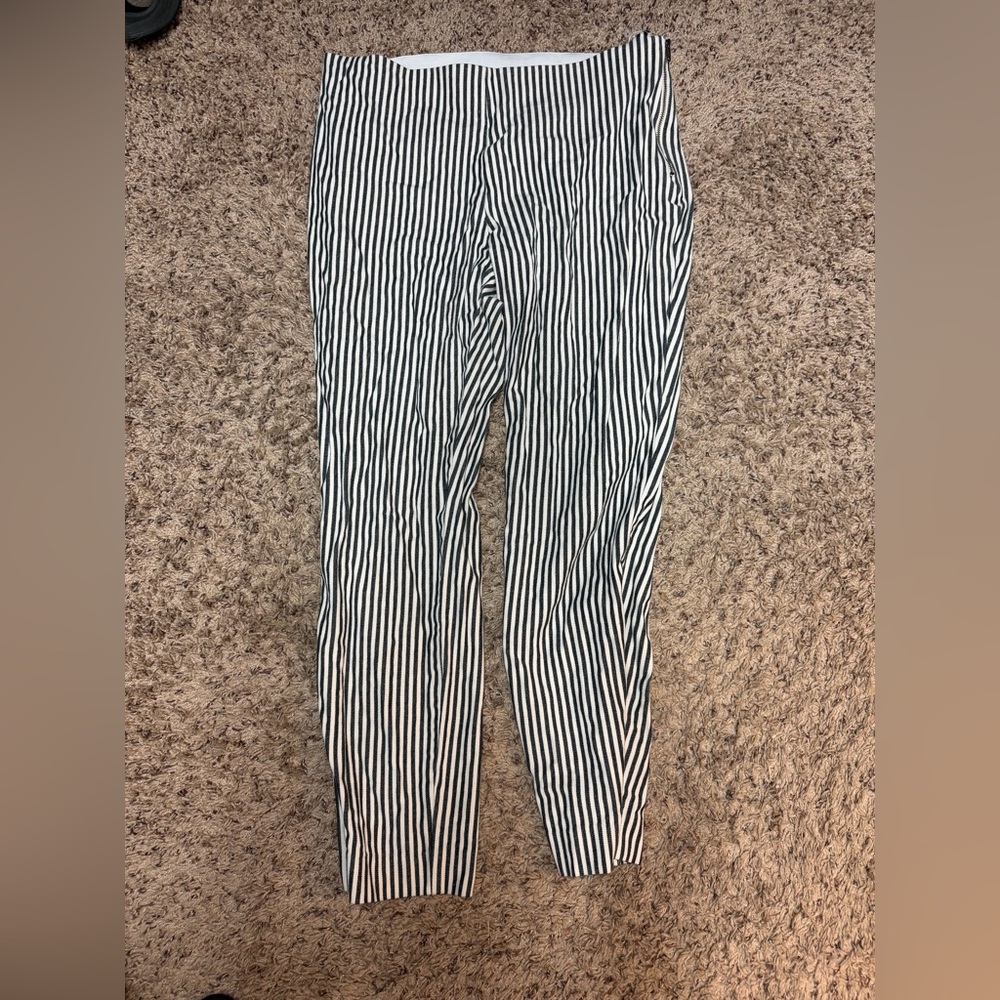 Target/a new day Striped Black and White Work Pants